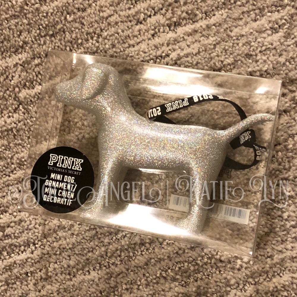 2018 Victoria’s Secret PINK MINI DOG ornament